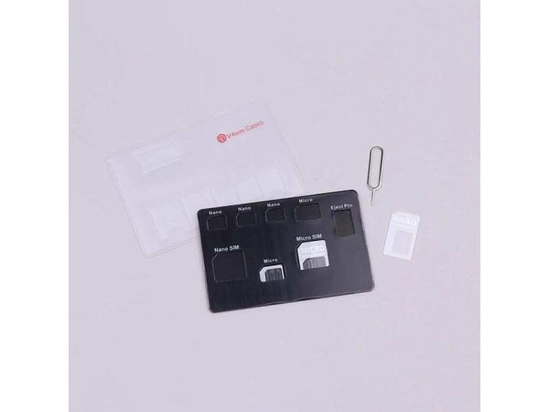 1set Slim SIM Card Holder And Microsd Card Case Storage And Phone Pin Included Carousel 1