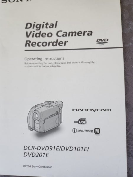 Sony Digital DVD Video Camera Carousel 4