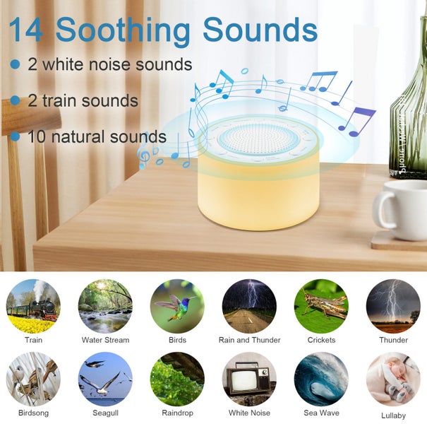 White Noise Machine Sound Machine Sleep Helper Sleep Aid Machine for Baby Adults Carousel 2