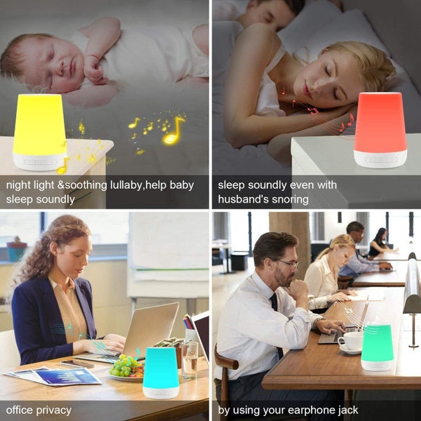 Night Light Music Sleep Helper Device White Noise Machine Sound Sleeping Aids Carousel 2