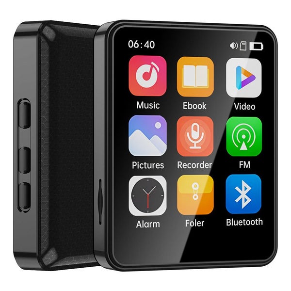 MP3/MP4 Walkman Music Player Bluetooth Radio Video Player with 64GB TF Card Carousel 1