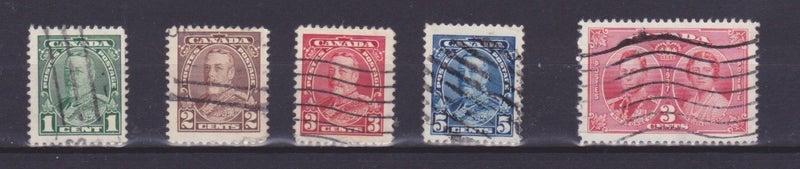 Canadian Early Issues: 1935 KGV and 1937 KGVI 3c Coronation issue #1 Carousel 1