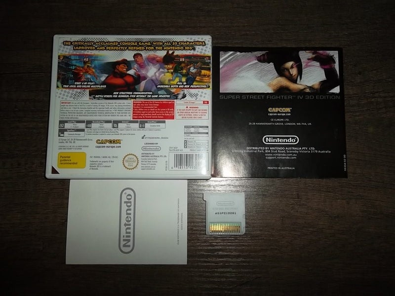 Super Street Fighter IV: 3D Edition - Nintendo 3DS - Complete Carousel 2