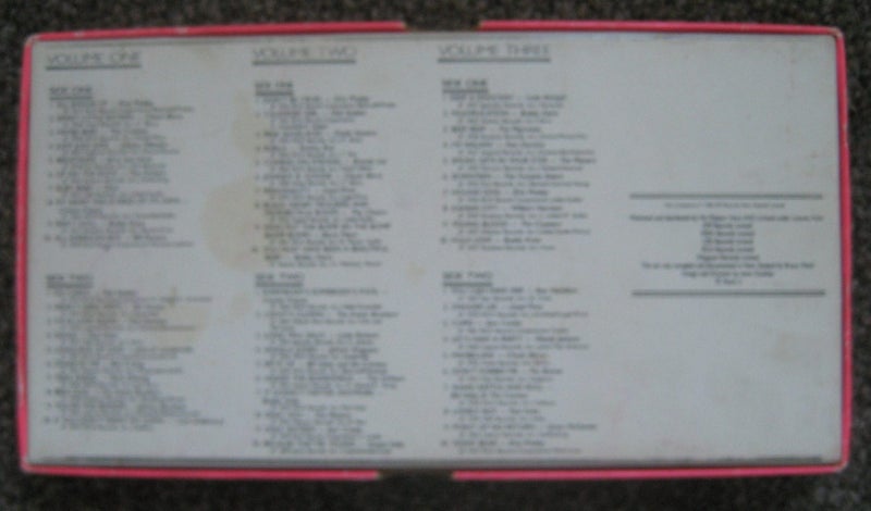 3 Music Cassette Tapes SECOND ROCK and ROLL COLLECTION 60 Hits Carousel 6