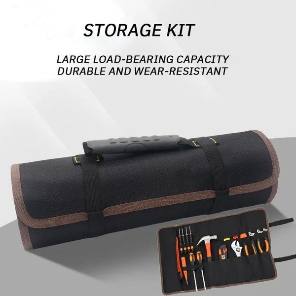 Tool Bag Reel Type High Quality Storage Tool Bag Electrician Maintenance Thicken Carousel 2