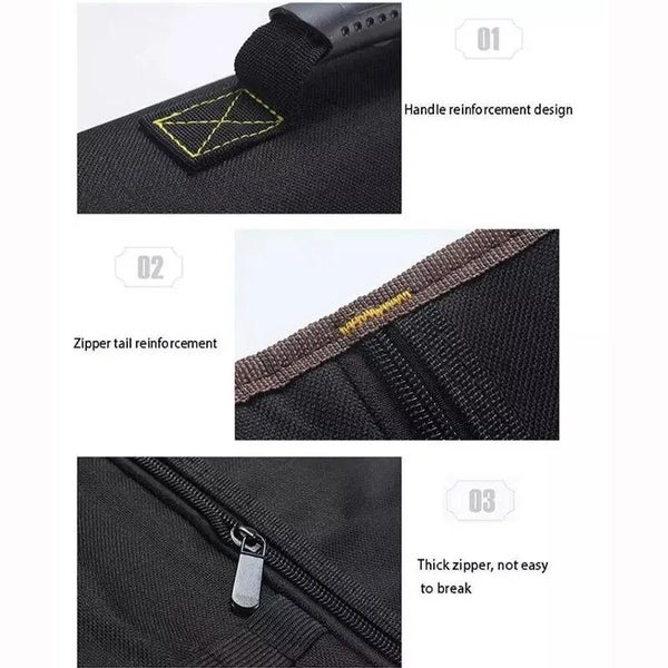 Tool Bag Reel Type High Quality Storage Tool Bag Electrician Maintenance Thicken Carousel 9