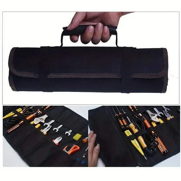 Tool Bag Reel Type High Quality Storage Tool Bag Electrician Maintenance Thicken Carousel 1