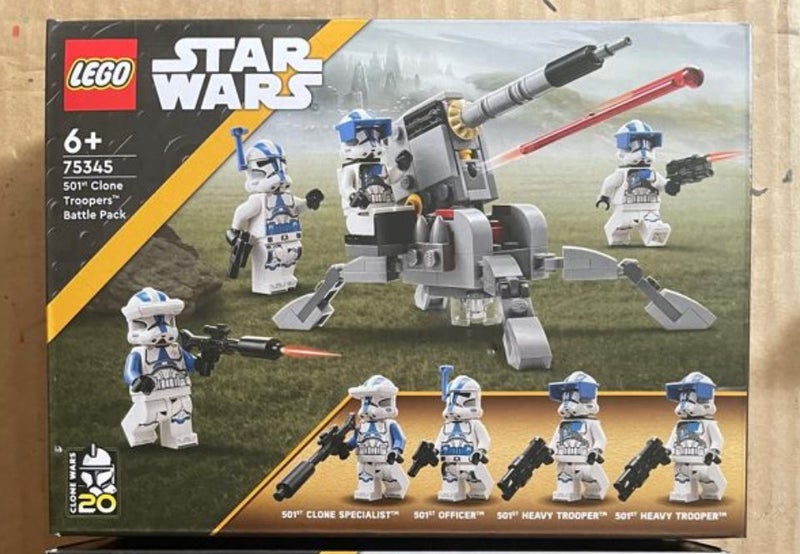 $1 Reserve LEGO Star Wars 75345 - 501st Clone Troopers Battle Pack ~NEW! Ping~ Carousel 1