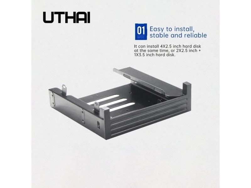Optical Drive Turn Floppy Drive Bracket DVD Optical Drive Built-In Adapter Carousel 1