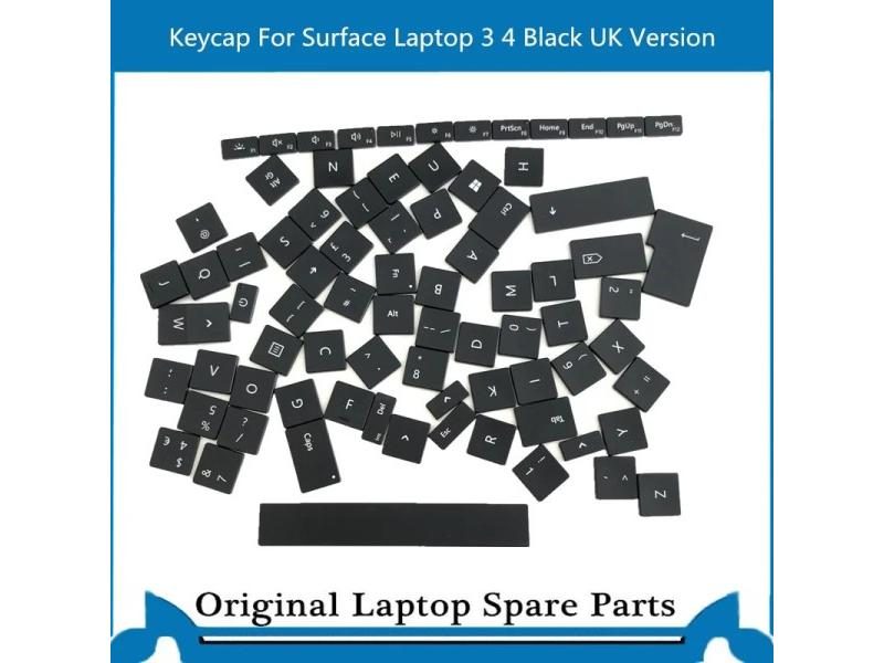 Replacement Keyboard Key Cap For Surface Laptop 3 4 Keycap UK Version Black Carousel 1
