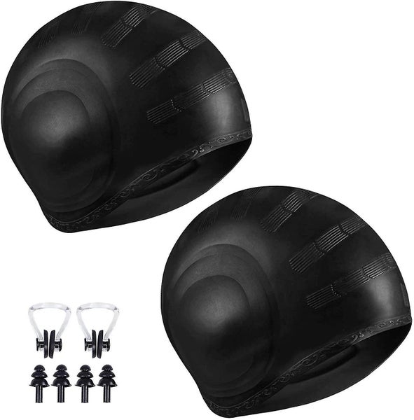 2pcs Swimming Caps Carousel 1