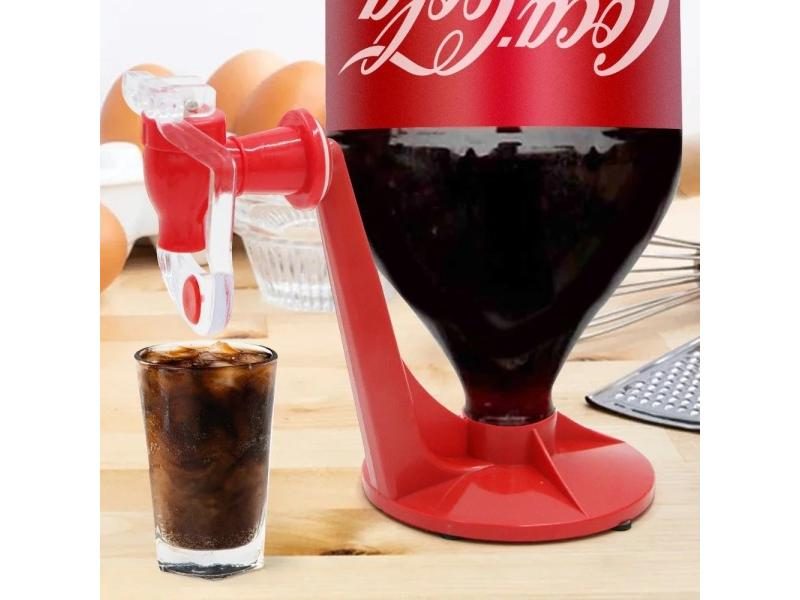 Soda Beverage Dispenser Bottle Coke Upside Down Drinking Water Dispense Machine Carousel 2