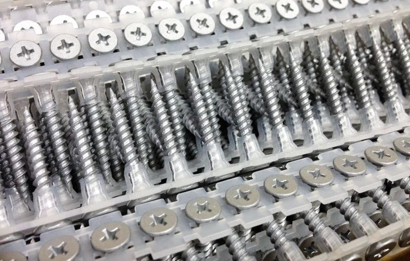 Collated Fibre Cement Board Screws Galv 6Gx30 (1000pk) Villaboard Screws Carousel 1