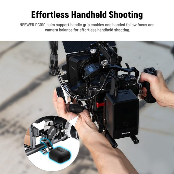 Neewer Palm Support with 15mm Rod Clamp Carousel 2