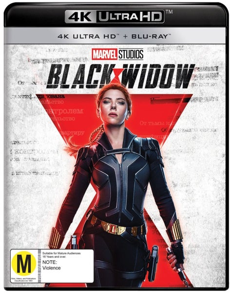4K BLACK WIDOW (4K UHD) BRAND NEW SHRINK WRAPPED SET - NO BLURAY IN SET Carousel 1