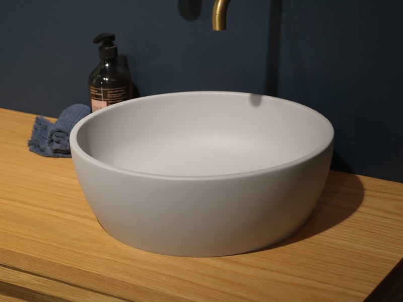370 Round Vessel Basin in Grey *Sample* Was $999 Carousel 1
