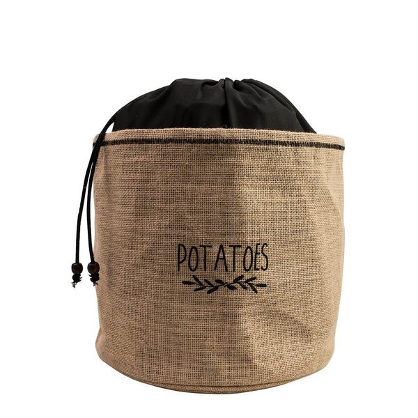 Avanti Potato Storage Bag 24x24cm JUTE Carousel 1