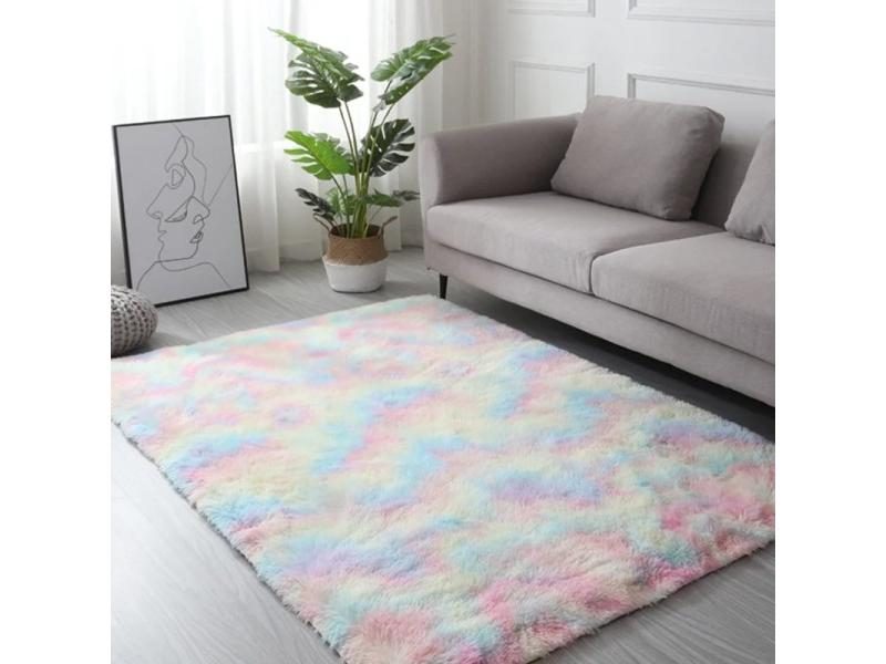 Fluffy Large Carpet Living Room Plush Lounge Rug In The Bedroom Floor Mat Soft Carousel 1