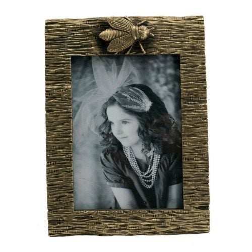 Photo Frame - Gold Bee (5 X 7") Carousel 1