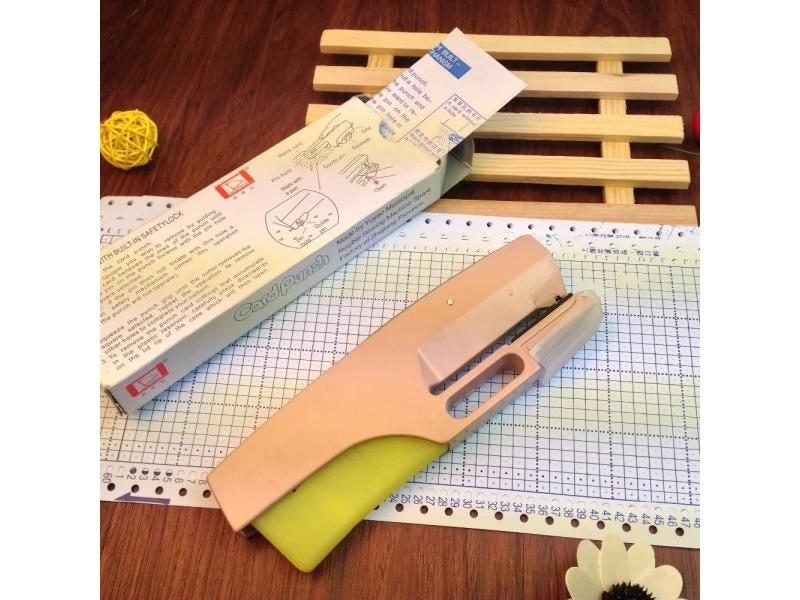 Card Punch Device For Punch Cards Of BROTHER SILVER REED Knitting Machines Carousel 2