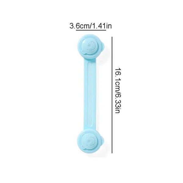 4pcs Safety Strap Locks, Adhesive Multi-use Straps Locks, Drawer Carousel 7