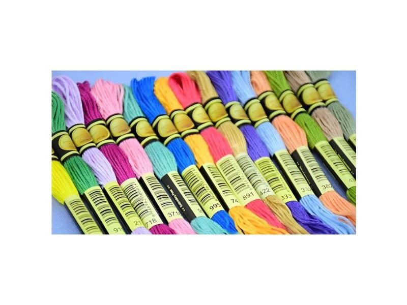 CXC Threads Choose Any Color And Quantity Similar DMC Floss Embroidery Thread Carousel 1