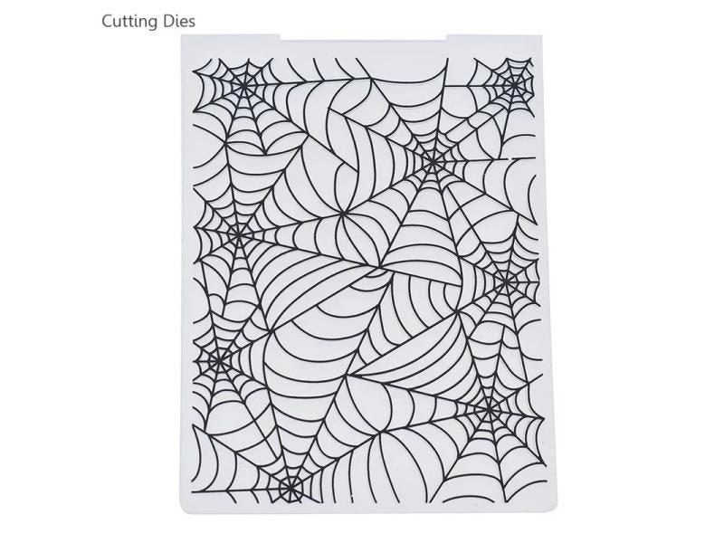 Spider Web Plastic Embossing Folders For DIY Scrapbooking Tools Carousel 1