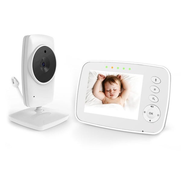 Baby Monitor, 2-Way Talk 3.2 Inch Digital Wireless Newborn Monitor Carousel 1