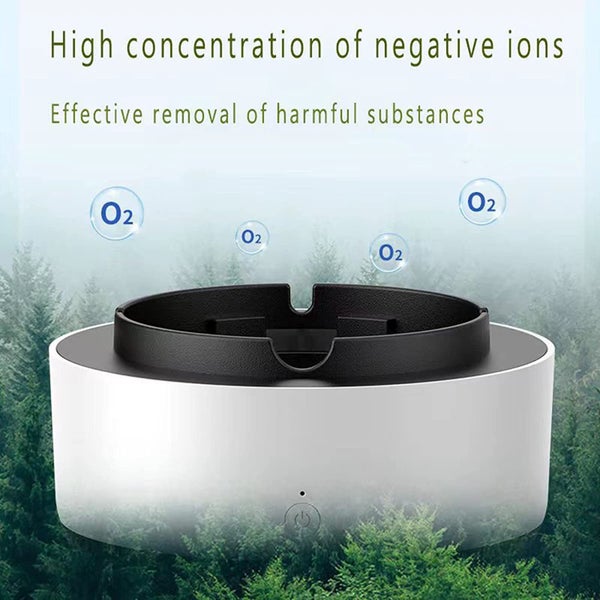 Smokeless Air Purifier Filter Ashtray Carousel 10