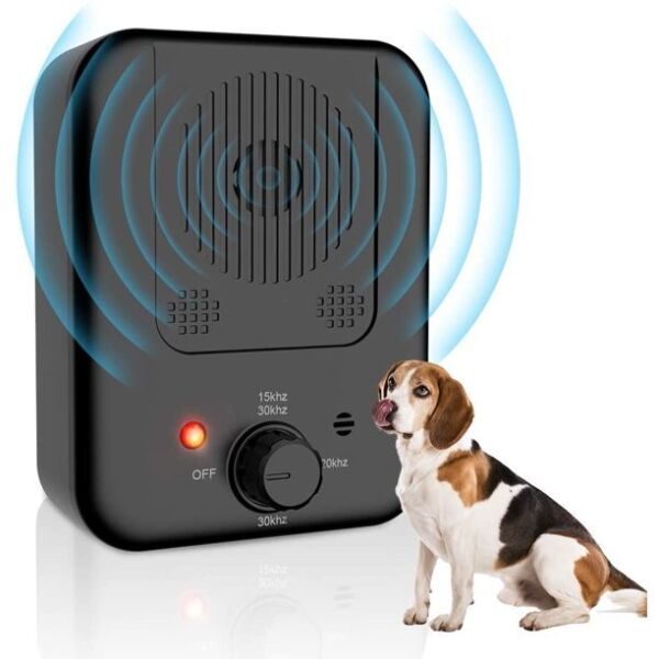 Ultrasonic Anti-Barking Device Pet Dog Control Outdoor Sonic Silencer Tools Carousel 1