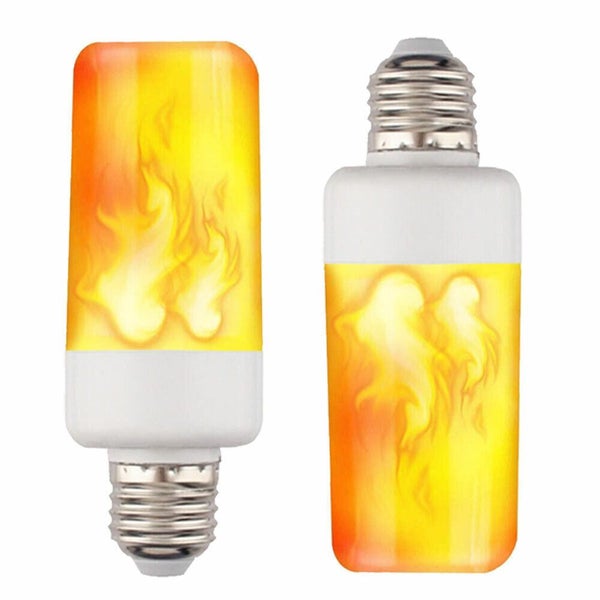 LED Flame Effect Light Bulb 4 Modes Flame Lights Bulbs E27 Base Fire Light Bulbs Carousel 1