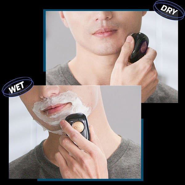 Portable Electric Shaver Beard Trimmer Shaving Blade For Men Razor Carousel 5