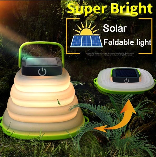 DESAFIONA Solar-Powered Collapsible Travel Light Carousel 2