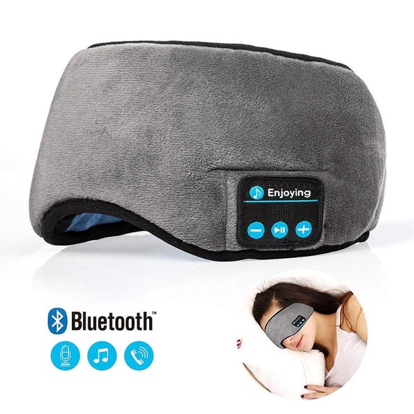 Bluetooth Sleep Mask Headphones - Good Sleep with Comfy Mask and Music Carousel 2