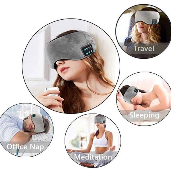 Bluetooth Sleep Mask Headphones - Good Sleep with Comfy Mask and Music Carousel 8