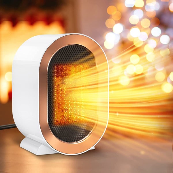 Portable Electric Space Heater with Thermostat for Indoor Carousel 1