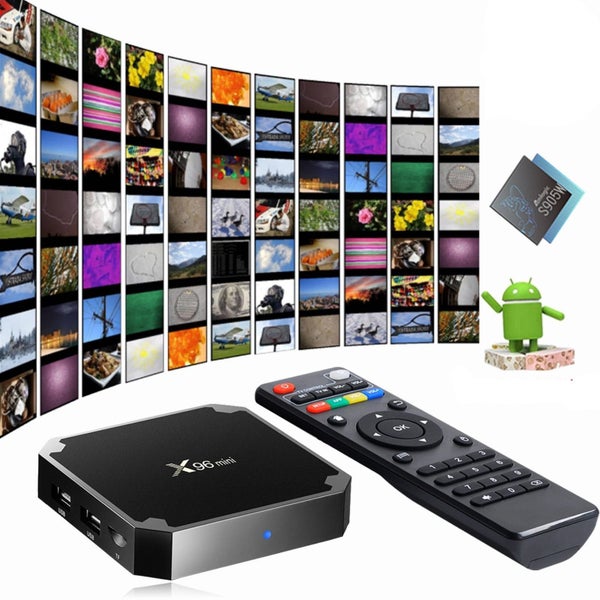 X96MINI Android 10 Smart TV BOX Quad Core HDMI 4K Media Player WIFI Carousel 2