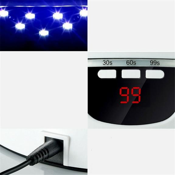 Quick-Drying UV Nail Polish Lamp Carousel 7