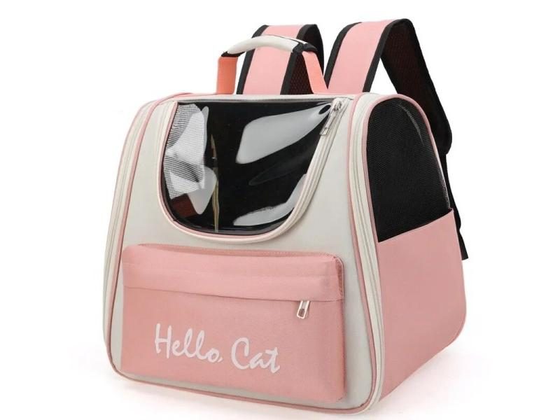 0-7.5kg Cat Outdoor Carrier Bag Breathable Portable Cat Backpack Travel Carousel 1