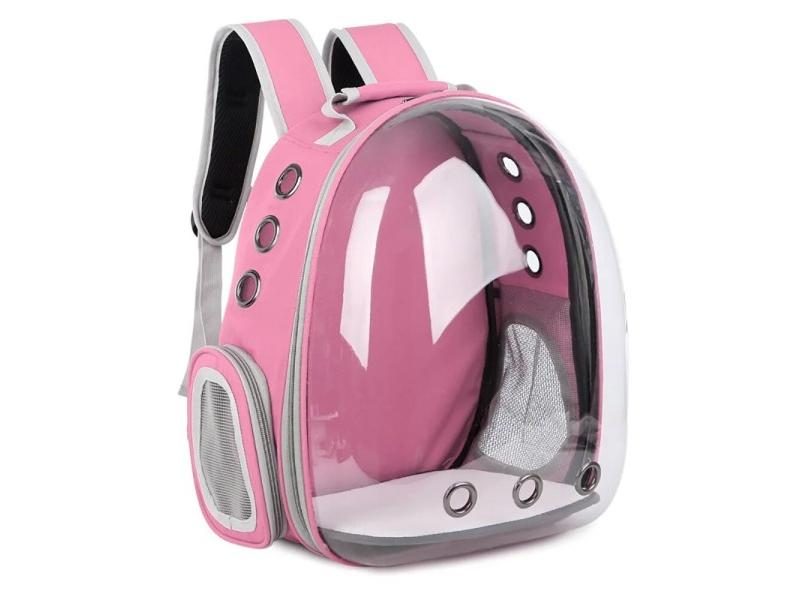 Cat Carrier Bags Breathable Pet Carriers Small Dog Cat Backpack Travel Space Carousel 1