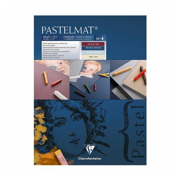 Pastelmat Pad No. 4 30x40cm 12sh Carousel 1