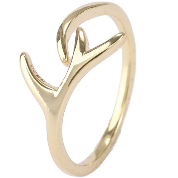 18K Gold Modern Ring with adjustable sizing "Velvet" Carousel 1