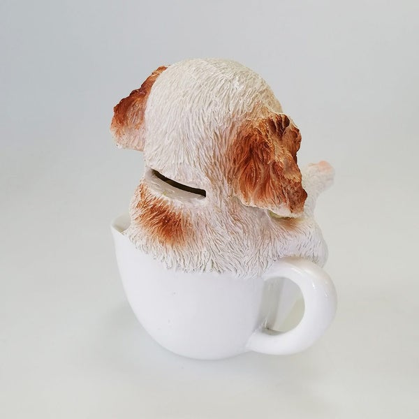 Spaniel In A Cup - Money Box Carousel 2