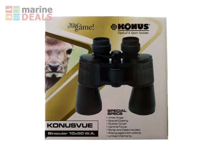 Konus Konusvue 10x50 Wide Angle CF Binoculars Carousel 5