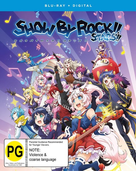 SHOW BY ROCK!! STARS!! : THE COMPLETE SERIES (BLU-RAY) Carousel 1