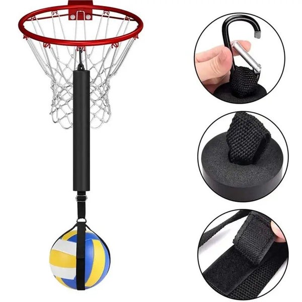 New Volleyball Training Aid Practice Trainer with Adjustable Belt Carousel 2