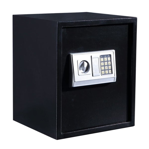 50l Electronic Safe Digital Security Box Home Office Cash Deposit Password Carousel 1