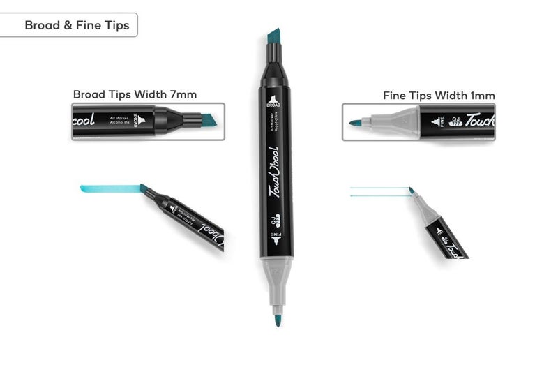 262-Piece Colour Marker Set (Black) Carousel 2