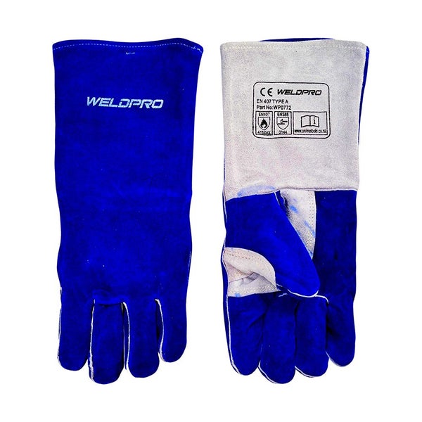 Premium Welding Gloves – BLUE Carousel 1