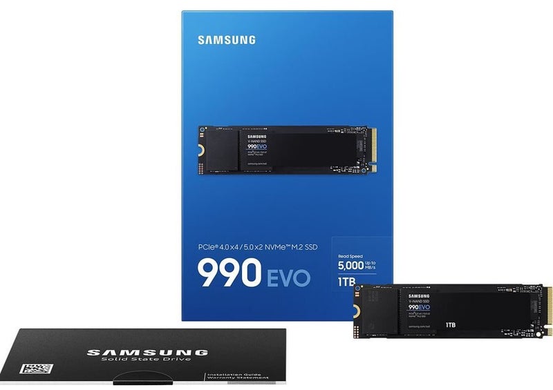 Samsung 990 EVO 1TB M.2-2280 Solid State Drive MZ-V9E1T0BW Carousel 2